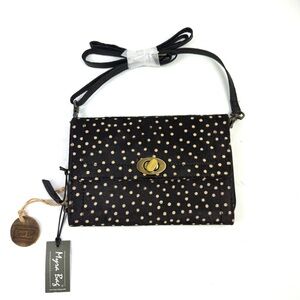 Myra Bag Crowley Wallet Crossbody Bag Animal Hair Spotted Handbag RFID Brand New